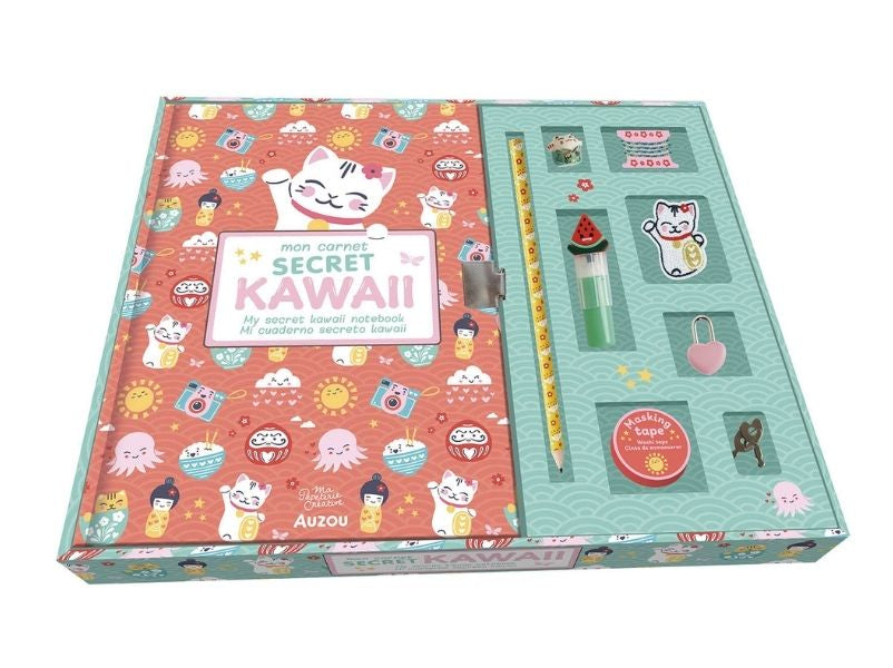 Achat Ma papeterie créative - Mon carnet secret Kawaii - Auzou