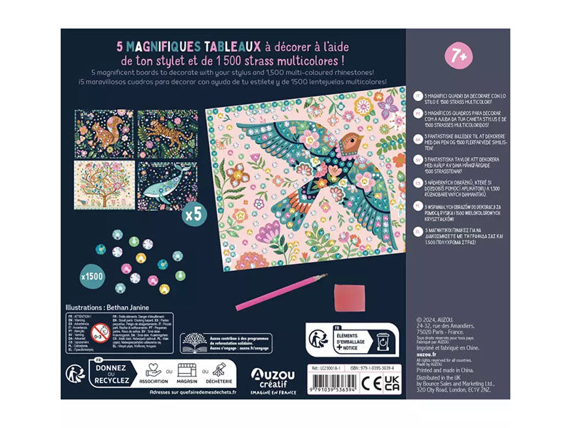 achat Mes Tableaux en strass - Auzou Créatif