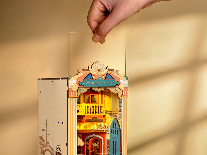 achat Book Nook - Pièce miniature Romantic Venice maquette - Rolife