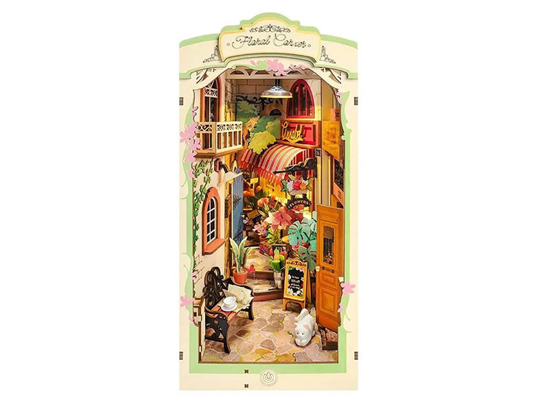achat Book Nook - Pièce miniature DIY Floral corner - Maquette - Rolife