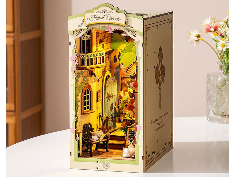 achat Book Nook - Pièce miniature DIY Floral corner - Maquette - Rolife