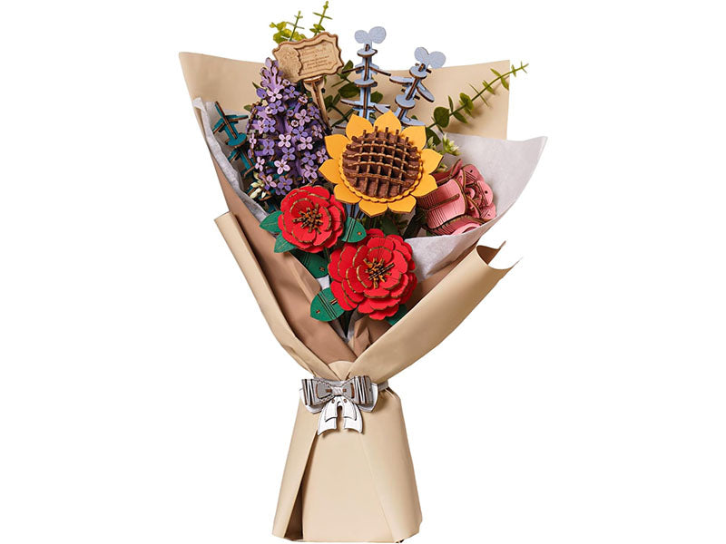 Achat Maquette Bouquet de fleur en bois Puzzle 3D - Rolife