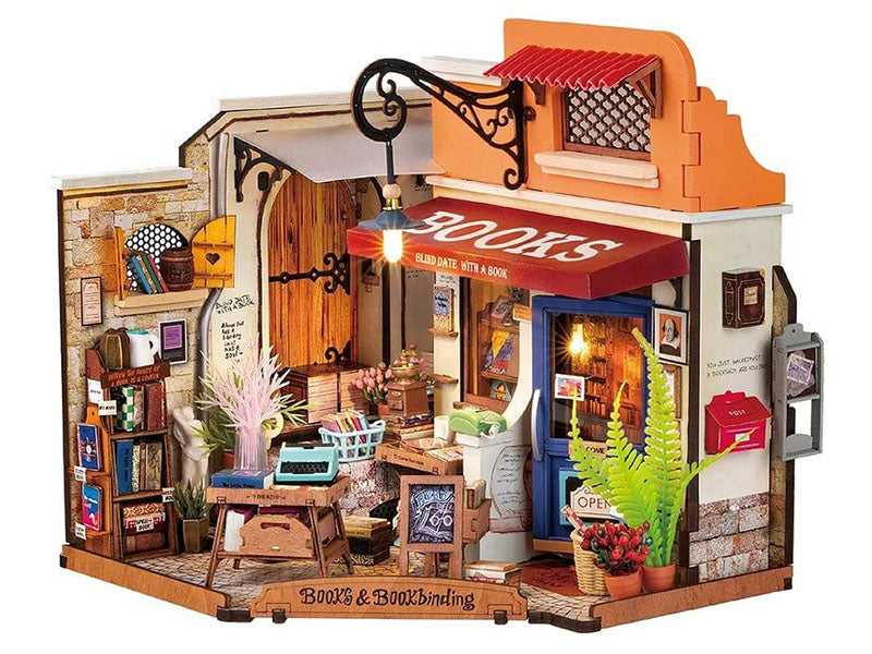 Achat Pièce miniature Librairie du coin DIY - Rolife
