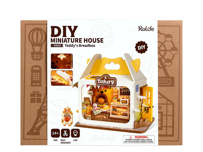 achat Boutique miniature Teddy's Breadbox DIY - Rolife