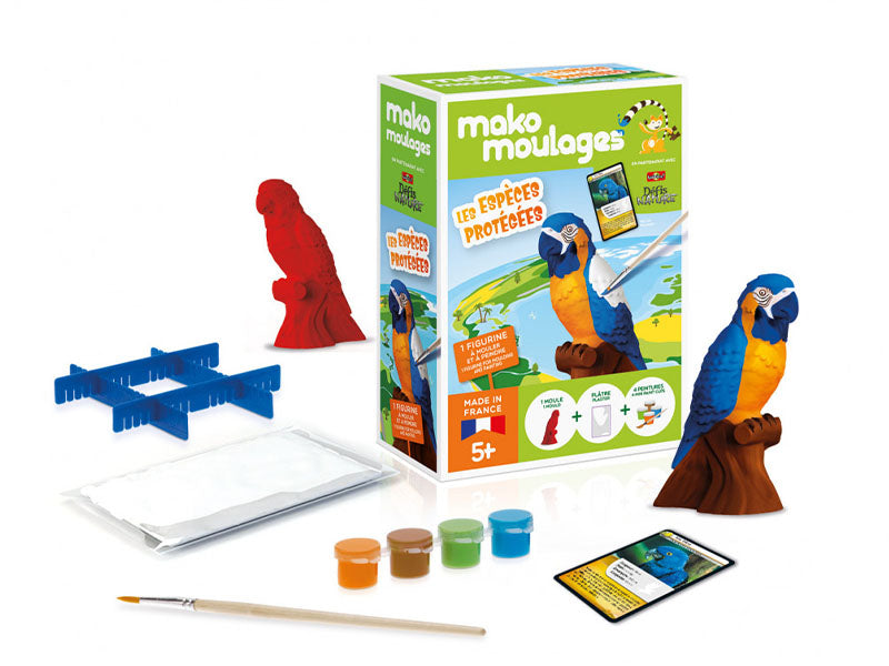 achat Les Espèces Protégées Ara bleu - Mako moulages