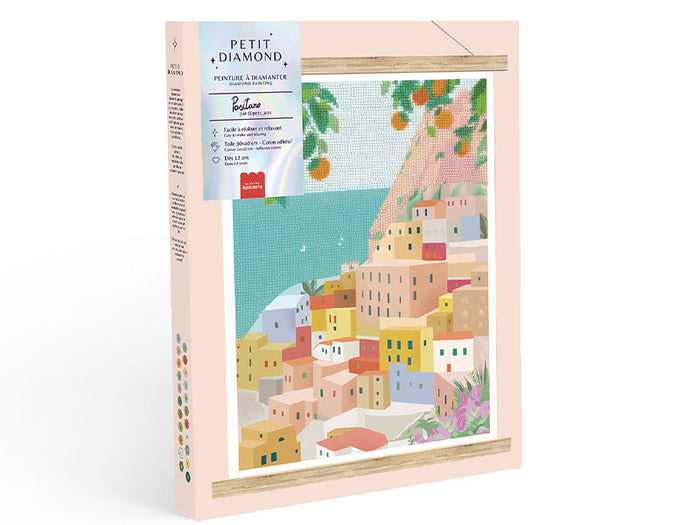 Achat Coffret Petit Diamond - Diamond Painting Positano par Petra Lidze