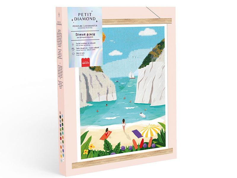 Achat Coffret Petit Diamond - Diamond Painting Stiniva Beach par Maja Tomljanovic