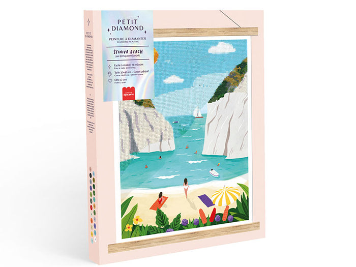 Achat Coffret Petit Diamond - Diamond Painting Stiniva Beach par Maja Tomljanovic