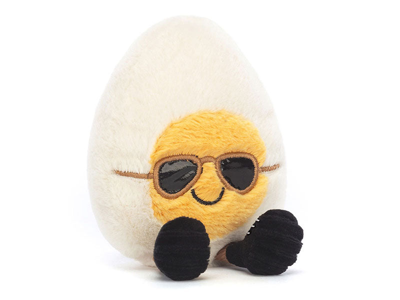 Achat Peluche Amuseables Oeuf dur Chic - 10 cm - Jellycat