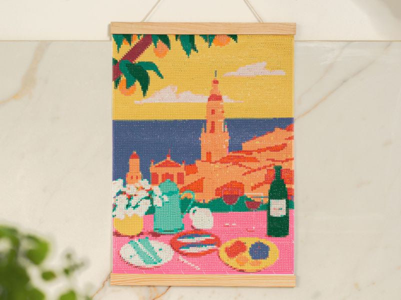 achat Coffret Petit Diamond - Diamond Painting Menton par Gisele Murias