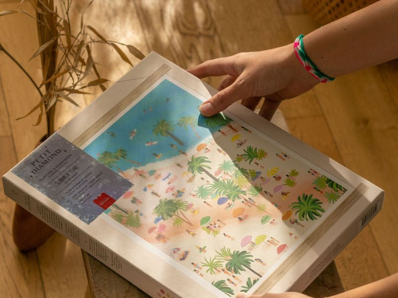 achat Coffret Petit Diamond - Diamond Painting Summer Time par Melisa Bilgici