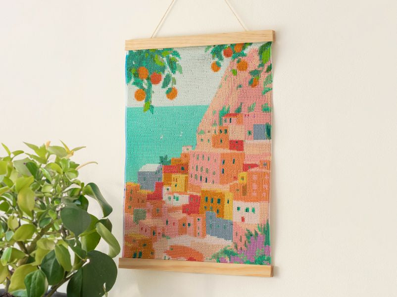 Achat Coffret Petit Diamond - Diamond Painting Positano par Petra Lidze