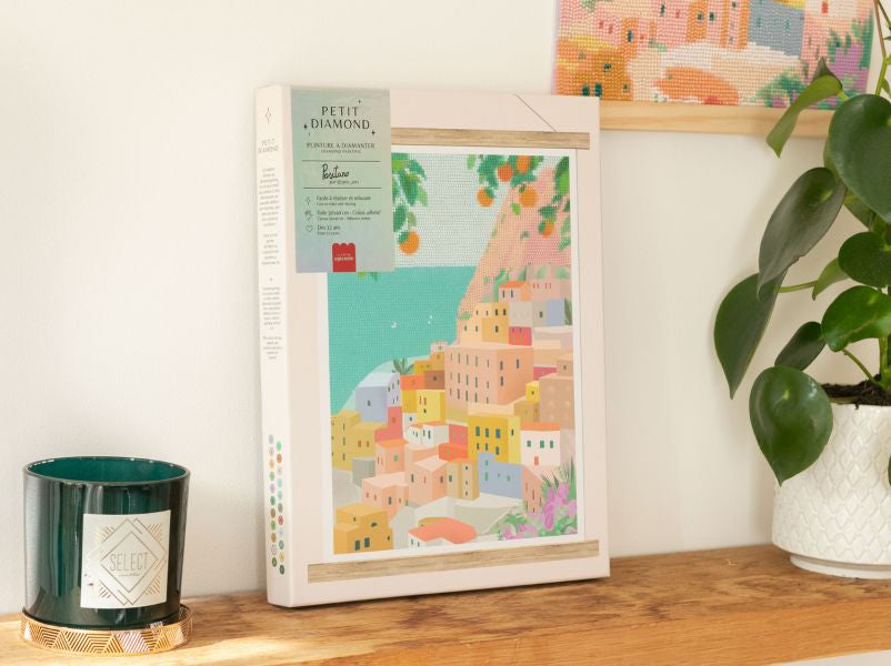 achat Coffret Petit Diamond - Diamond Painting Positano par Petra Lidze