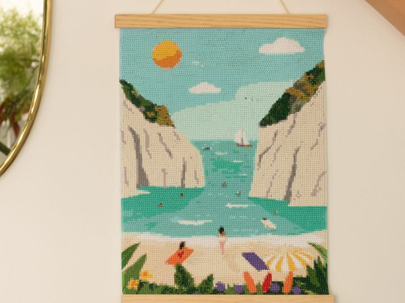 achat Coffret Petit Diamond - Diamond Painting Stiniva Beach par Maja Tomljanovic