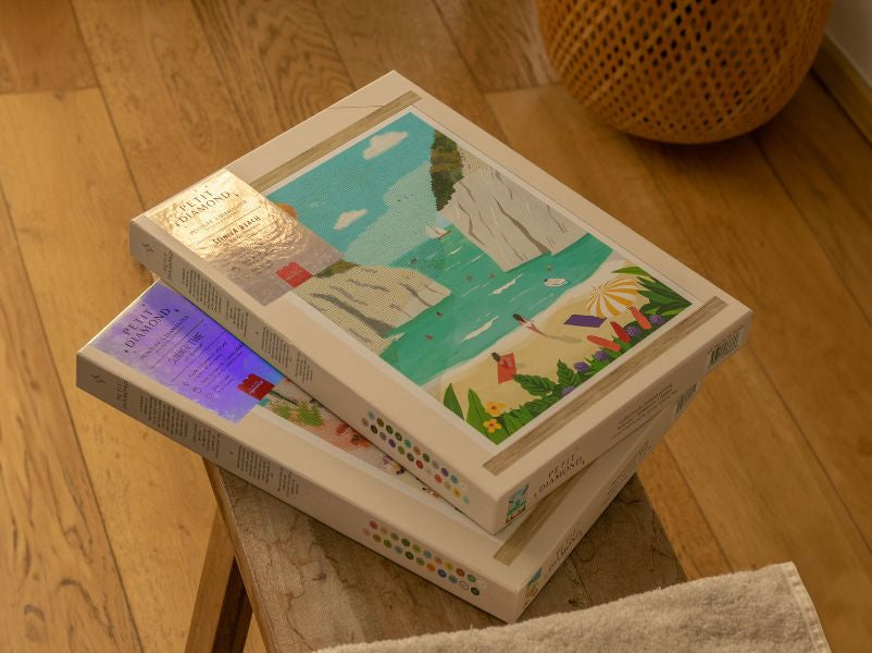 achat Coffret Petit Diamond - Diamond Painting Stiniva Beach par Maja Tomljanovic
