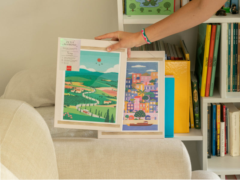achat Coffret Petit Diamond - Diamond Painting Tuscany par Nidhi Kachhadiya