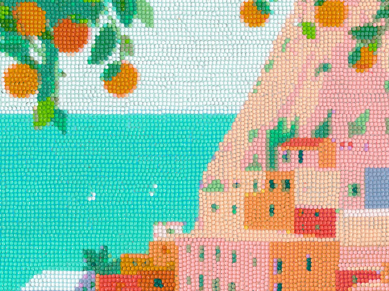 achat Coffret Petit Diamond - Diamond Painting Positano par Petra Lidze