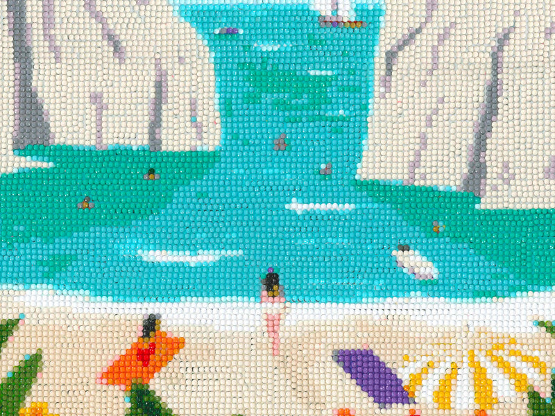achat Coffret Petit Diamond - Diamond Painting Stiniva Beach par Maja Tomljanovic