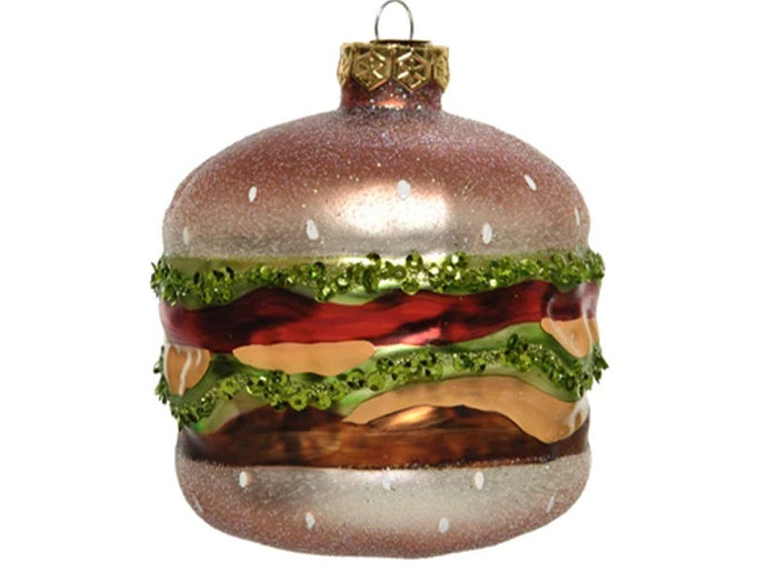 Achat Suspension de Noël en verre Burger