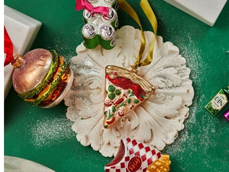 Achat Suspension de Noël en verre Burger