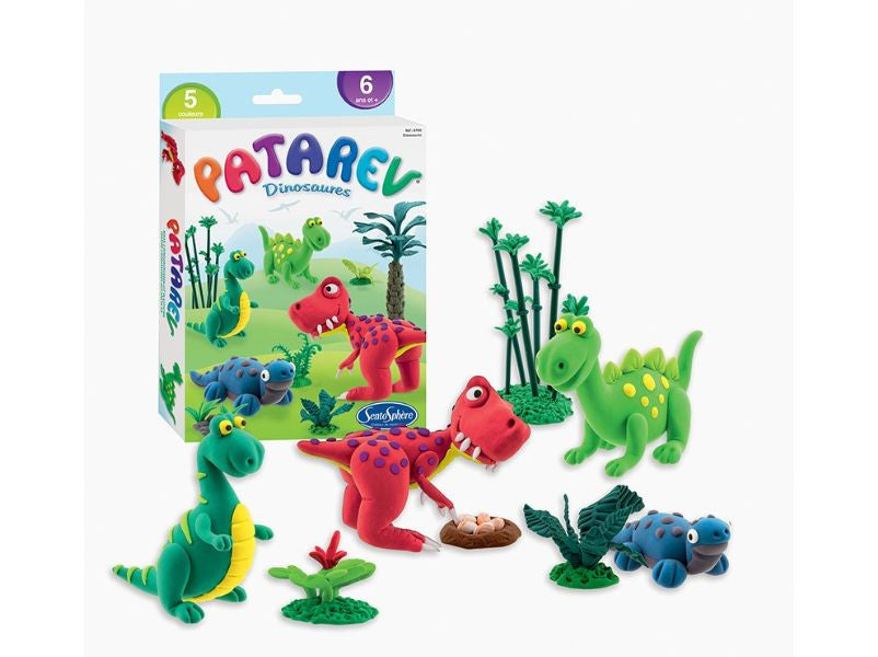 Achat Pâte à modeler Patarev - Dinosaures