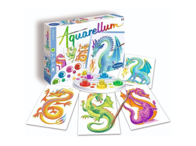 achat Coffret Aquarellum junior - Dragons