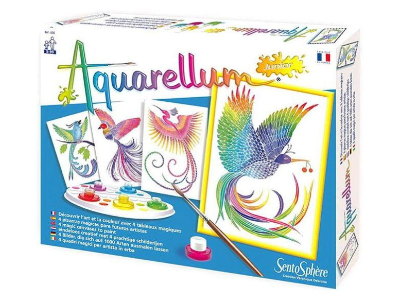 Achat Coffret Aquarellum junior - Oiseaux du paradis