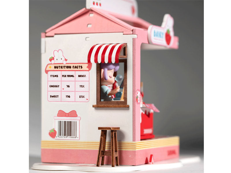 achat Pièce miniature Milk Box à la fraise DIY - Rolife
