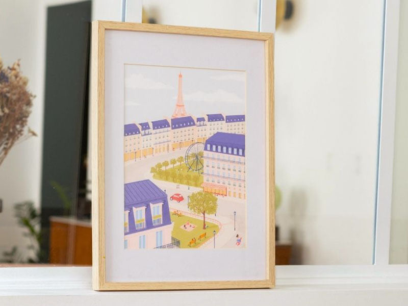 achat PETIT DÉFAUT : PETIT PRIX ! Coffret peinture au numéro - Petit Pinceau - Un printemps à Paris