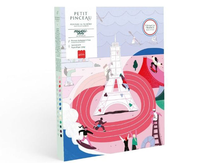Achat PETIT DÉFAUT : PETIT PRIX ! Coffret peinture au numéro - Petit Pinceau - Multi Sports