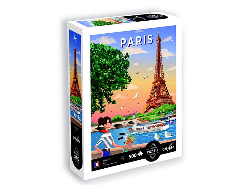Achat Puzzle 500 pièces France : Paris par Calypto
