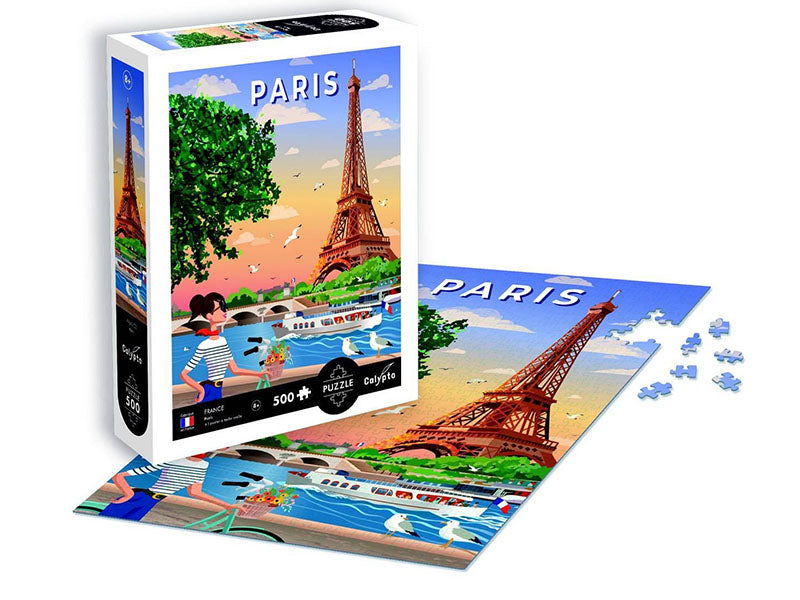 Achat Puzzle 500 pièces France : Paris par Calypto