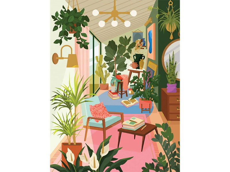 Achat Puzzle Lighting 101 : Houseplants - 500 pièces - Galison