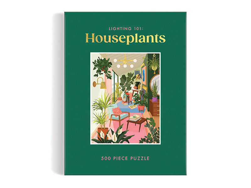 achat Puzzle Lighting 101 : Houseplants - 500 pièces - Galison