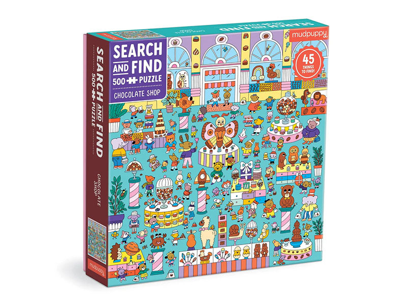 Achat Puzzle Chocolate Shop - 500 pièces - Galison