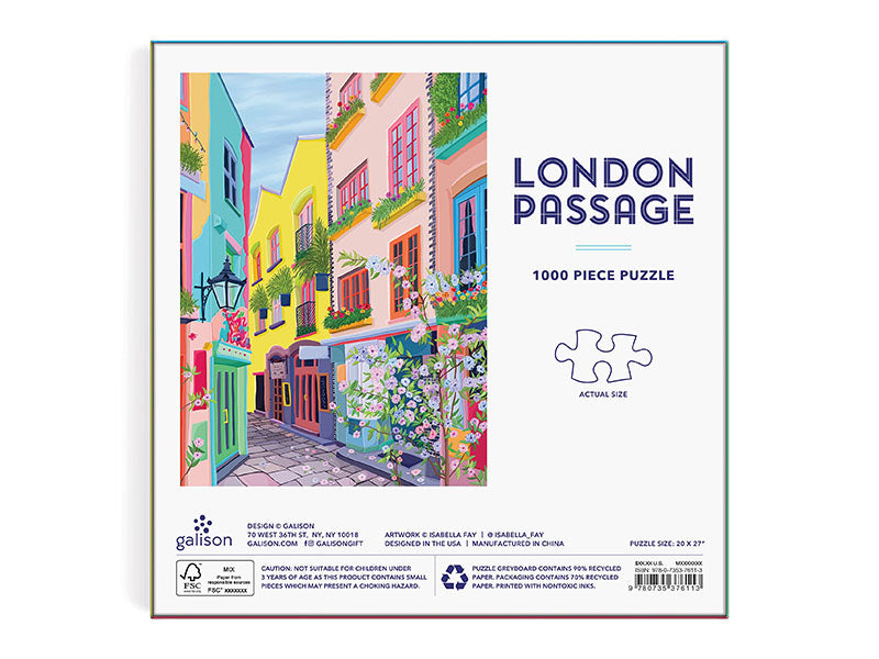 Achat Puzzle London Passage - 1000 pièces - Galison