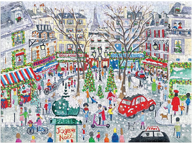 achat Puzzle Christmas in Paris - 1000 pièces - Galison