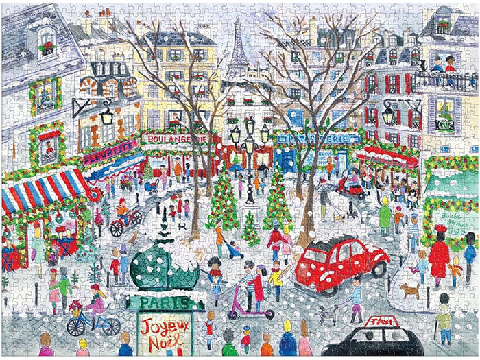 Achat Puzzle Christmas in Paris - 1000 pièces - Galison