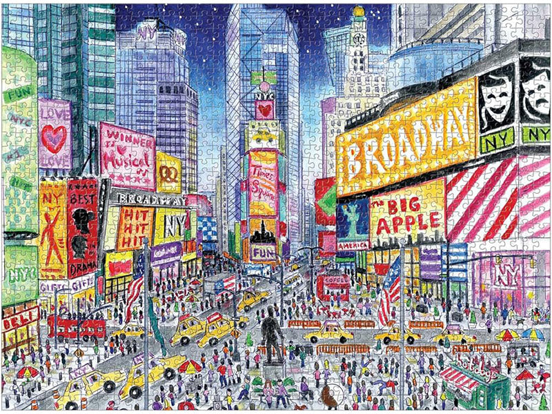 achat Puzzle Times Square - 1000 pièces - Galison