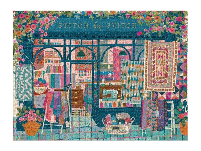 Achat Puzzle Stitch by Stitch - 1000 pièces - Galison