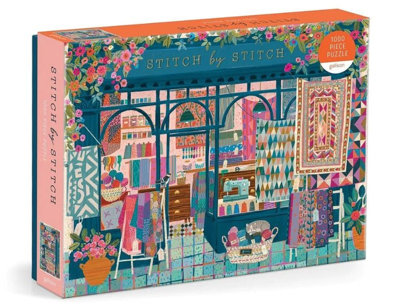 Achat Puzzle Stitch by Stitch - 1000 pièces - Galison