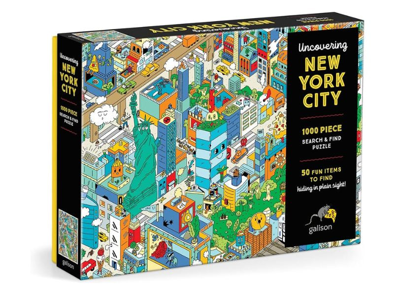 Achat Puzzle Uncovering New York - 1000 pièces - Galison