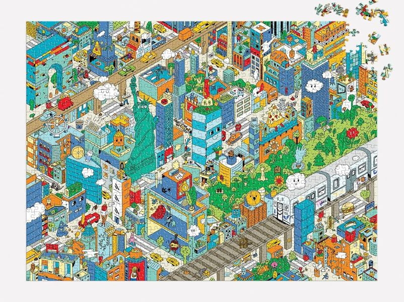 achat Puzzle Uncovering New York - 1000 pièces - Galison
