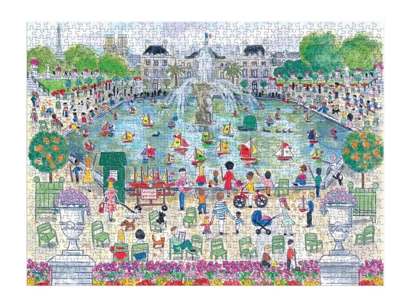 achat Puzzle Springtime in Paris - 1000 pièces - Galison