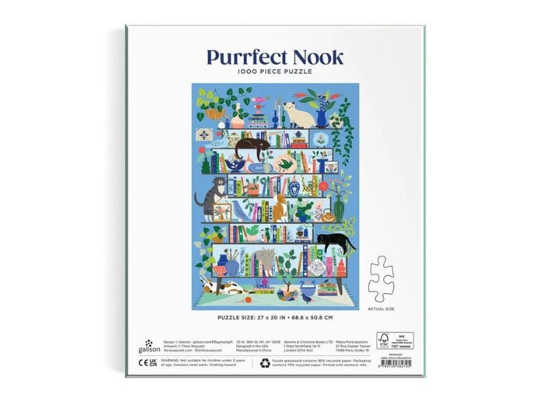 achat Puzzle Purrfect Nook - 1000 pièces - Galison