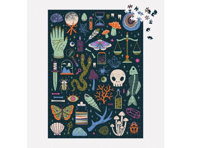 achat Puzzle Occult & Curious - 1000 pièces luminescent - Galison