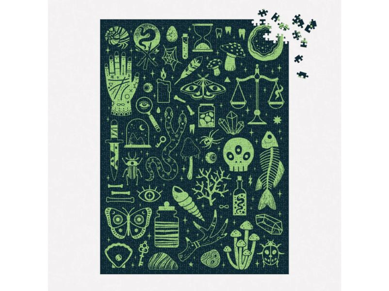achat Puzzle Occult & Curious - 1000 pièces luminescent - Galison