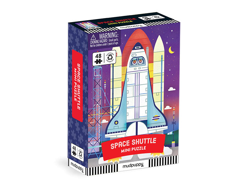 Achat Mini Puzzle Space Shuttle - 48 pièces - Galison