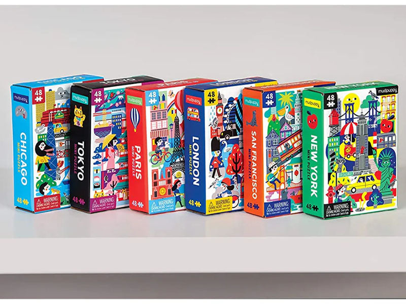 Achat Mini Puzzle Paris - 48 pièces - Galison