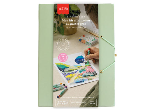 Achat Kit DIY Home Déco - Mon kit d'initiation au pastel gras